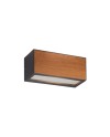 BERET * APLIQUE IP54 1L*E27  GRIS OSCURO